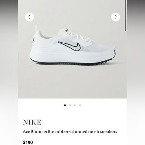 Nike Ace Summerlite rubber-trimmed mesh sneakers